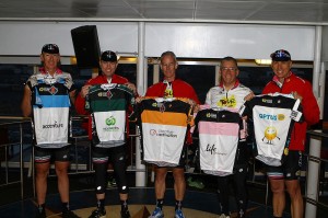 Day 8 Jersey winners