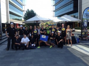 CBA bbq - support team and riders