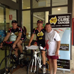 Fundraising at Woolies - thanks Sharon & Craig!!