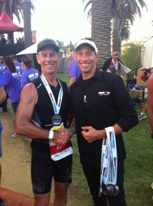 Medal with Pete Jacobs, World Champion